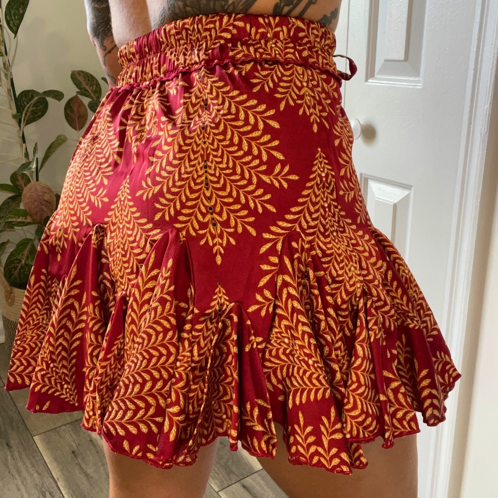Selfie Leslie mini Skirt, tie waist